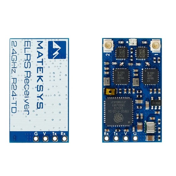 Original MATEKSYS ELRS-R24-TD 2.4GHz ExpressLRS ELRS True Diversity for High Speed Racing Drone RC